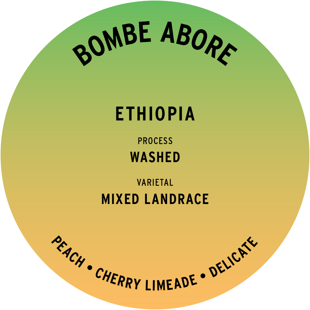 Ethiopia Bombe Abore coffee bag