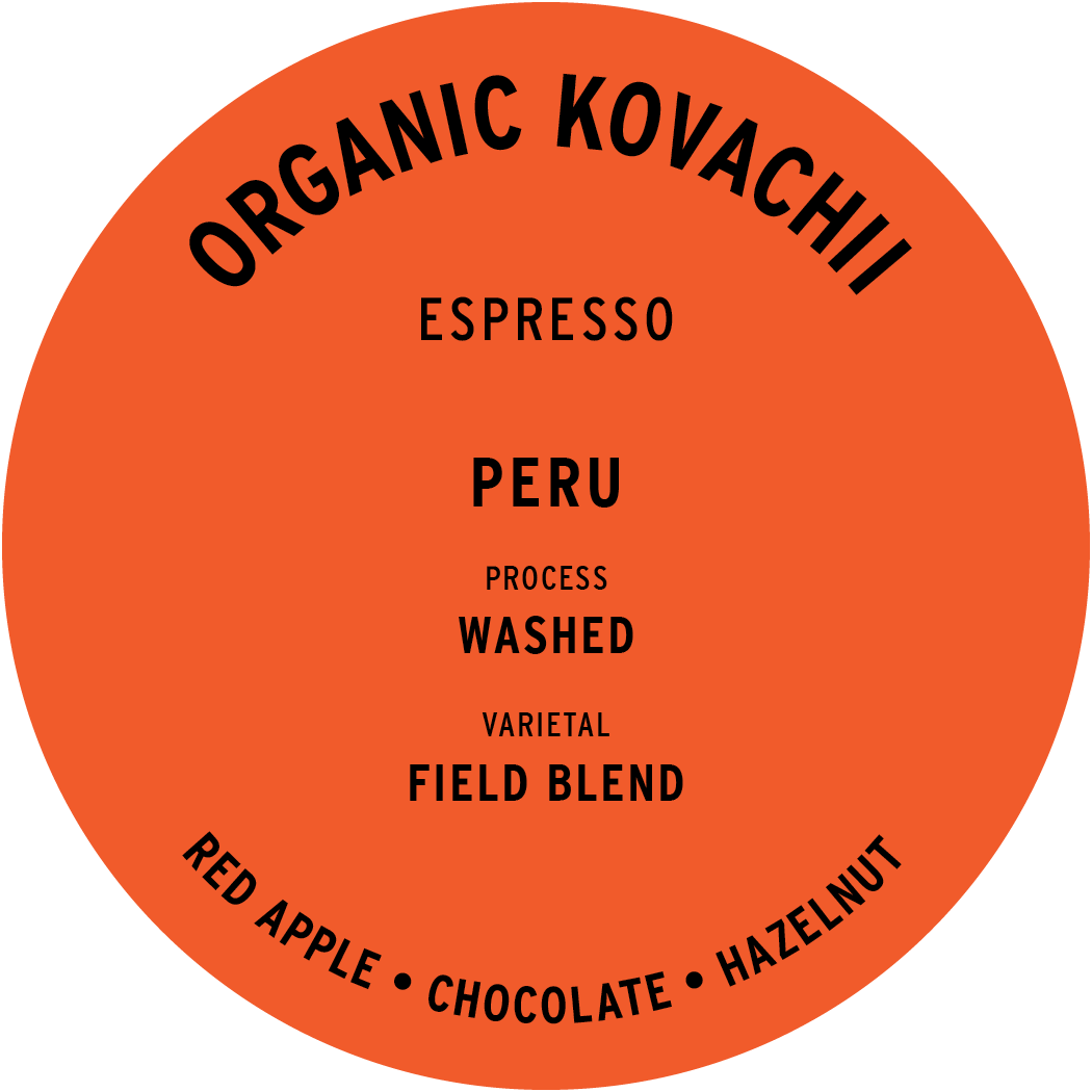 Brew Guide: Peru Organic Kovachii Espresso