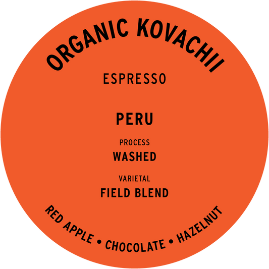 Brew Guide: Peru Organic Kovachii Espresso