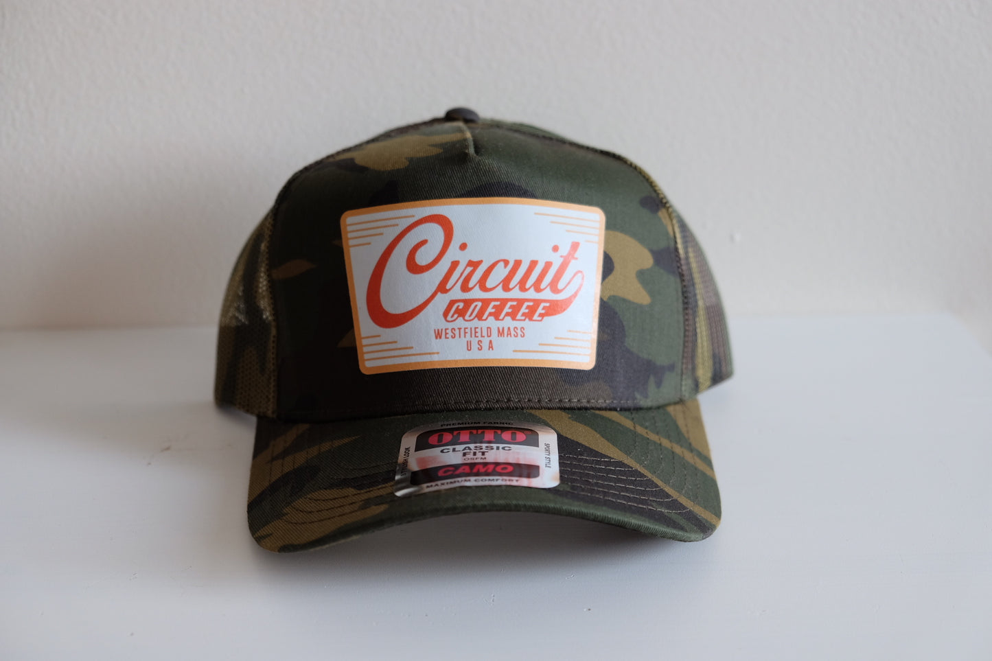 Circuit Coffee 8 Year Camo Trucker