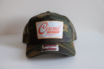 Circuit Coffee 8 Year Camo Trucker