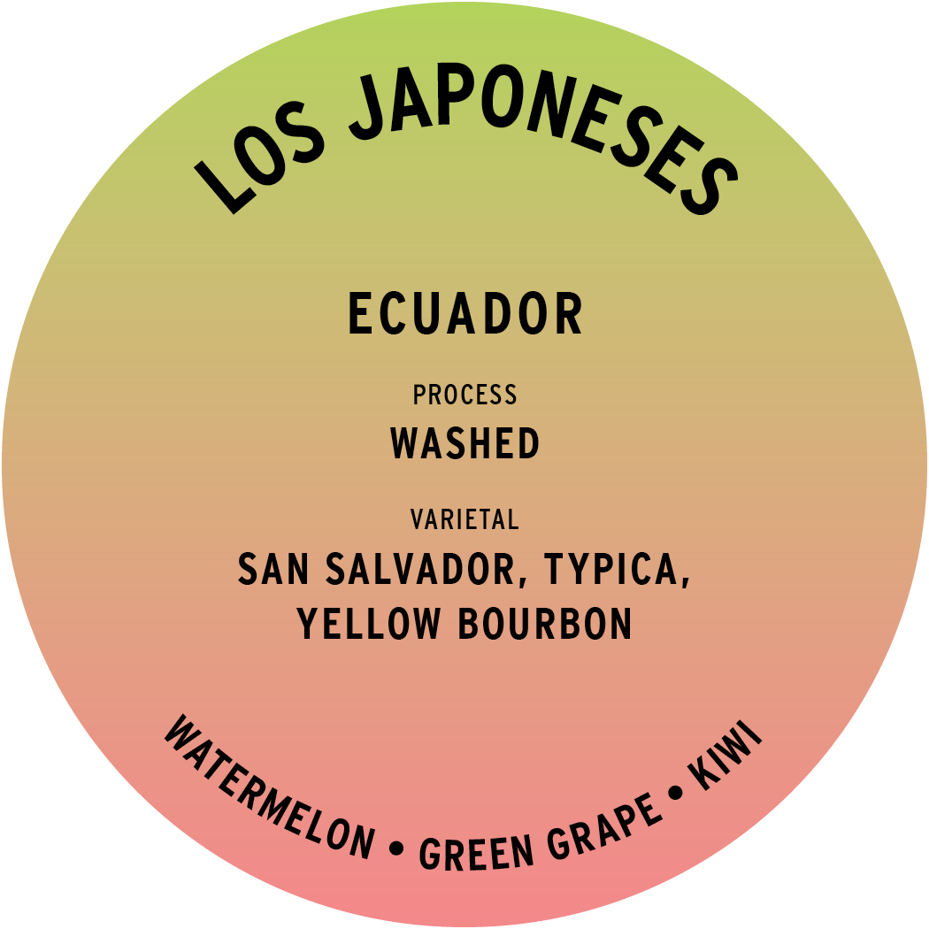 Los Japoneses label